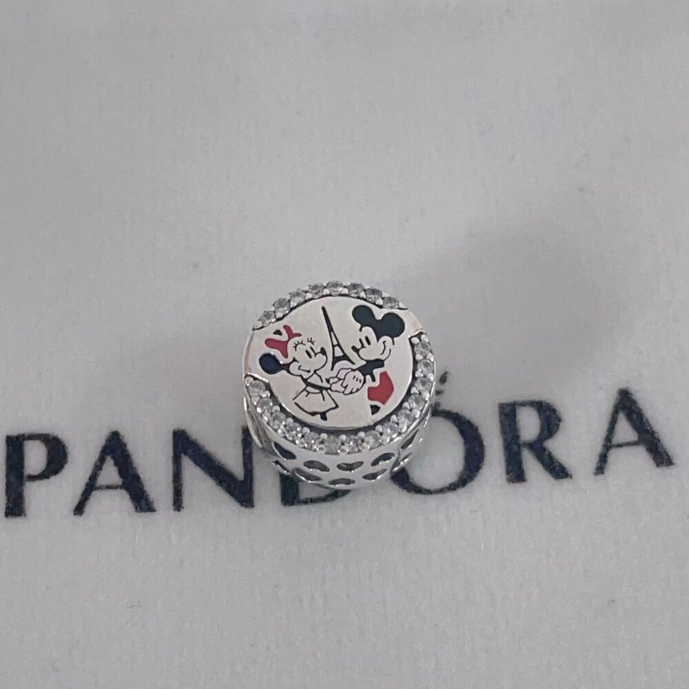 Pandora Disneyland Paris Mickey & Minnie Exclusive Charm